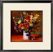 Chinese Florals With Plums by Randall Lake Limited Edition Print