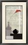 Red And White Setting I by J.L. Vittel Limited Edition Print