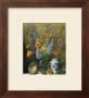 Delphiniums And Chinese Vase by F. Janca Limited Edition Print