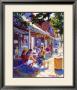 Nuffer's Colorful Cafe by Curney Nuffer Limited Edition Print