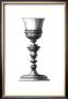 Black And White Goblet I by Giovanni Giardini Limited Edition Print