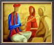 Musician With Women by Sukhpal Grewal Limited Edition Pricing Art Print