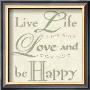 Live Life by Diane Stimson Limited Edition Pricing Art Print