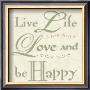 Live Life by Diane Stimson Limited Edition Pricing Art Print