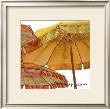 Umbrellas Italia Ii by Terry Lawrence Limited Edition Print