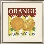 Orange Ya Glad by Chariklia Zarris Limited Edition Print