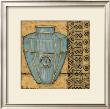 Square Cerulean Pottery Ii by Chariklia Zarris Limited Edition Print