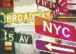 Broadway And Fifth Ave by Evangeline Taylor Limited Edition Print