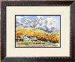 Late Autumn Of Plateau Dyed To Autumn Tint Of Larch by Kenji Fujimura Limited Edition Print