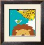 Safari Group: Leopard And Lion by Yuko Lau Limited Edition Print