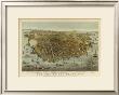 San Francisco Birds Eye View, C.1878 by Charles R. Parsons Limited Edition Print