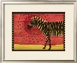 Woodblock Zebra by Benjamin Bay Limited Edition Print