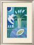 Blue Tulips In The Window by Mary Stubberfield Limited Edition Pricing Art Print