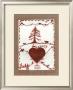 Coeur Et Sapin by Nathalie Renzacci Limited Edition Print