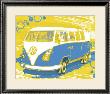 Vintage Vw Bus by Michael Cheung Limited Edition Print
