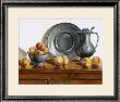 Peaches And Pewter by Pauline Eblé Campanelli Limited Edition Pricing Art Print