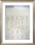 Alphabet Architektur by J.D. Steingruber Limited Edition Print