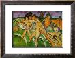 Nude Walking Into The Sea, 1912 by Ernst Ludwig Kirchner Limited Edition Print
