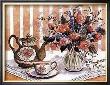 Teapot And Roses by Charlene Winter Olson Limited Edition Pricing Art Print