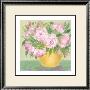 Yellow Vase Peonies I by Patricia Roberts Limited Edition Print