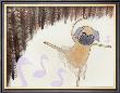 Pug Ice Skating by Natalie Kilany Limited Edition Pricing Art Print