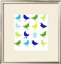 Animal Sudoku In Blue I by Chariklia Zarris Limited Edition Print