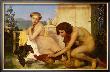 Jeunes Grecs Faisant Battre Des Coqs, C.1846 by Jean Leon Gerome Ferris Limited Edition Print