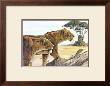 Hunting Lions by Charles L. Berry Limited Edition Pricing Art Print