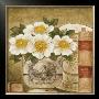 Potted Flowers With Books Vi by Eric Barjot Limited Edition Print