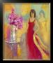 Femmes Au Bouquet Rose by Regine Pivier-Attolini Limited Edition Print