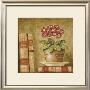 Potted Flowers With Books V by Eric Barjot Limited Edition Pricing Art Print