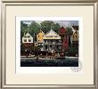 Boothbay Harbor Yacht Club by Sally Caldwell-Fisher Limited Edition Print