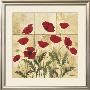 Patterned Poppies by Kathrine Lovell Limited Edition Print