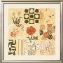 Orange Floral Montage by Miriam Bedia Limited Edition Pricing Art Print