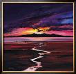 Sunset Over Arran by Davy Brown Limited Edition Pricing Art Print