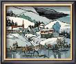 Skating On The Village Pond by J.G. Desrosiers Limited Edition Pricing Art Print