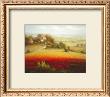 Fields Of Red And Gold I by Eugene Laporte Limited Edition Pricing Art Print
