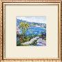 Le Banc De Pierre A Villefranche-Sur-Mer by T. Forgione Limited Edition Print