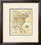 Map Of The United States, C.1845 by John Warner Barber Limited Edition Pricing Art Print