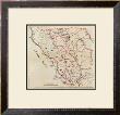California: Sonoma, Marin, Lake, And Napa Counties, C.1896 by George W. Blum Limited Edition Print