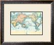The World On Mercator's Projection by Rapkin Limited Edition Pricing Art Print