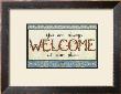 Welcome by Tara Friel Limited Edition Pricing Art Print