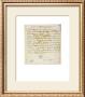 Michealangelo's Letter Regarding Work On St. Peter's by Michelangelo Buonarroti Limited Edition Pricing Art Print