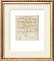 Michealangelo's Letter Regarding Work On St. Peter's by Michelangelo Buonarroti Limited Edition Print