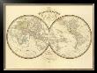 Mappemonde, C.1849 by Eugene Andriveau-Goujon Limited Edition Print