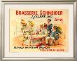 Brasserie Schneider by Quendray Limited Edition Pricing Art Print