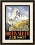 Hotel Seiler Matterhorn by Gachons Limited Edition Print