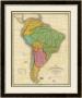 Map Of South America, C.1826 by Anthony Finley Limited Edition Print