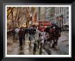 Horse And Carriage, New York City by Desmond O'hagan Limited Edition Print