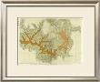 Grand Canyon: Geologic Map Of The Southern Kaibab Plateau (Part Iv, South-East), C.1882 by Clarence E. Dutton Limited Edition Pricing Art Print